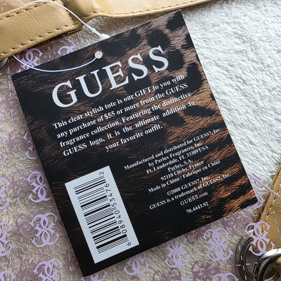 GUESS Purple Tote Bag - Picture 4 of 7